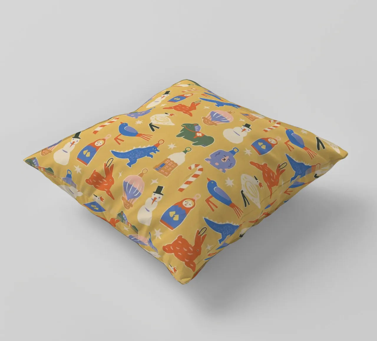 Christmas Pattern No 38 cuscino da treechild