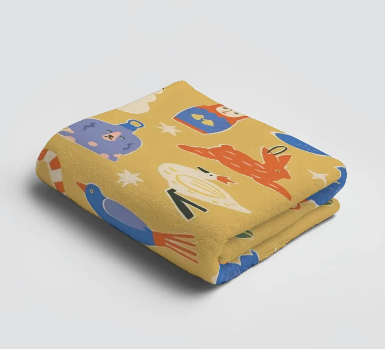 Christmas Pattern No 38 asciugamano da bagno da treechild
