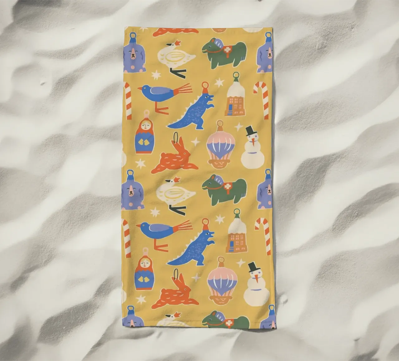 Christmas Pattern No 38 telo mare da treechild
