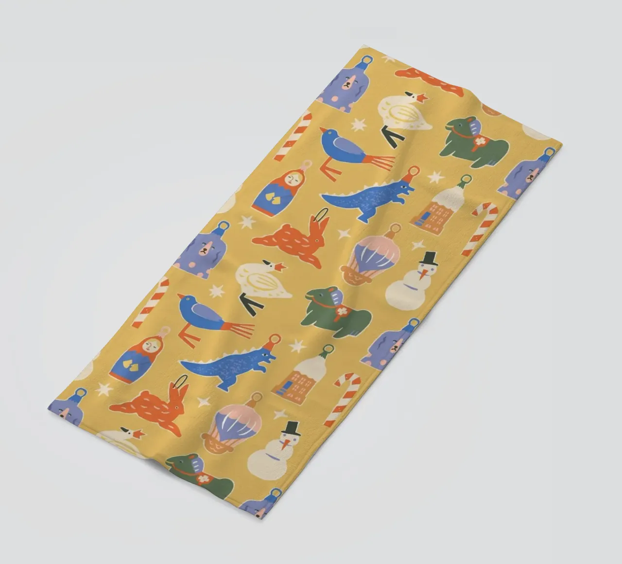 Christmas Pattern No 38 telo mare da treechild