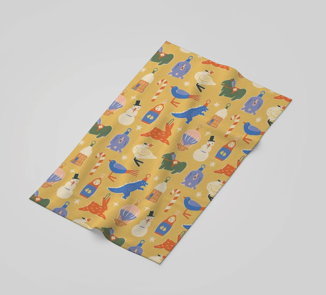 Christmas Pattern No 38 telo mare da treechild