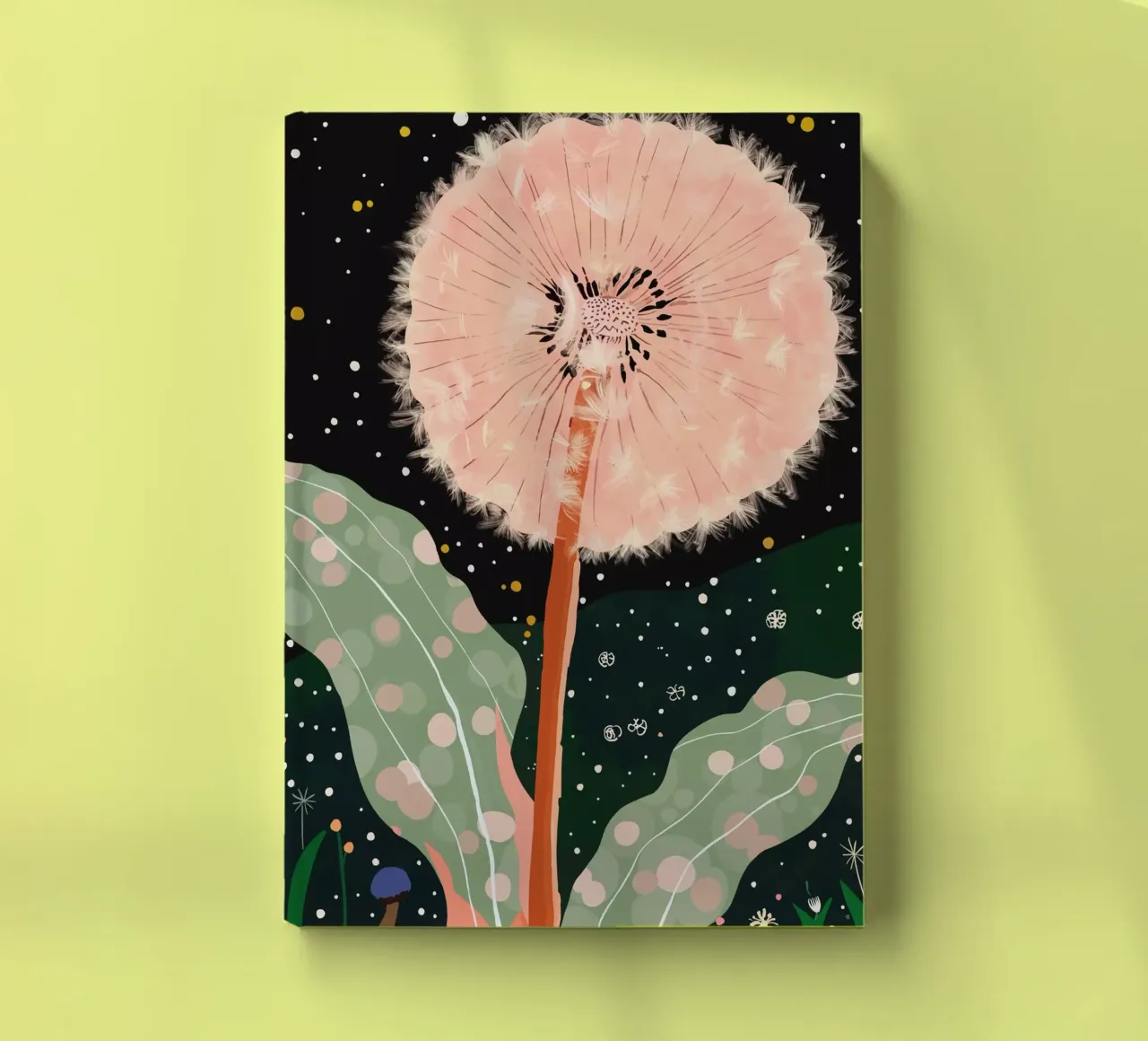 Night Dandelion notebook by ArtsySesta
