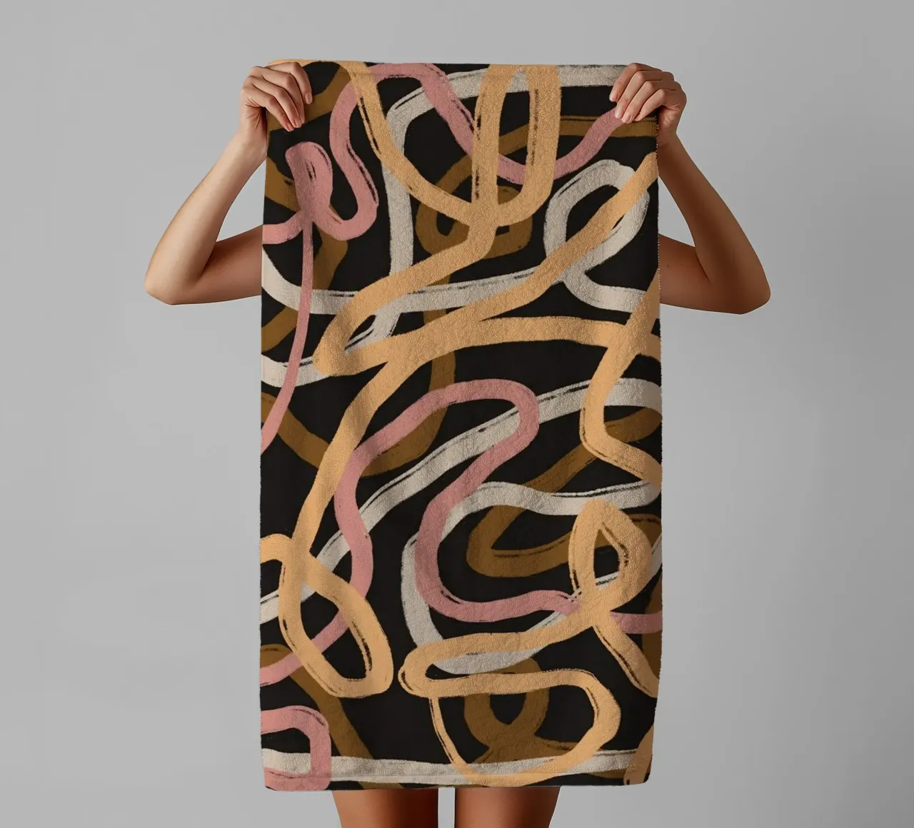 Verwarde badhanddoek van Little Dean