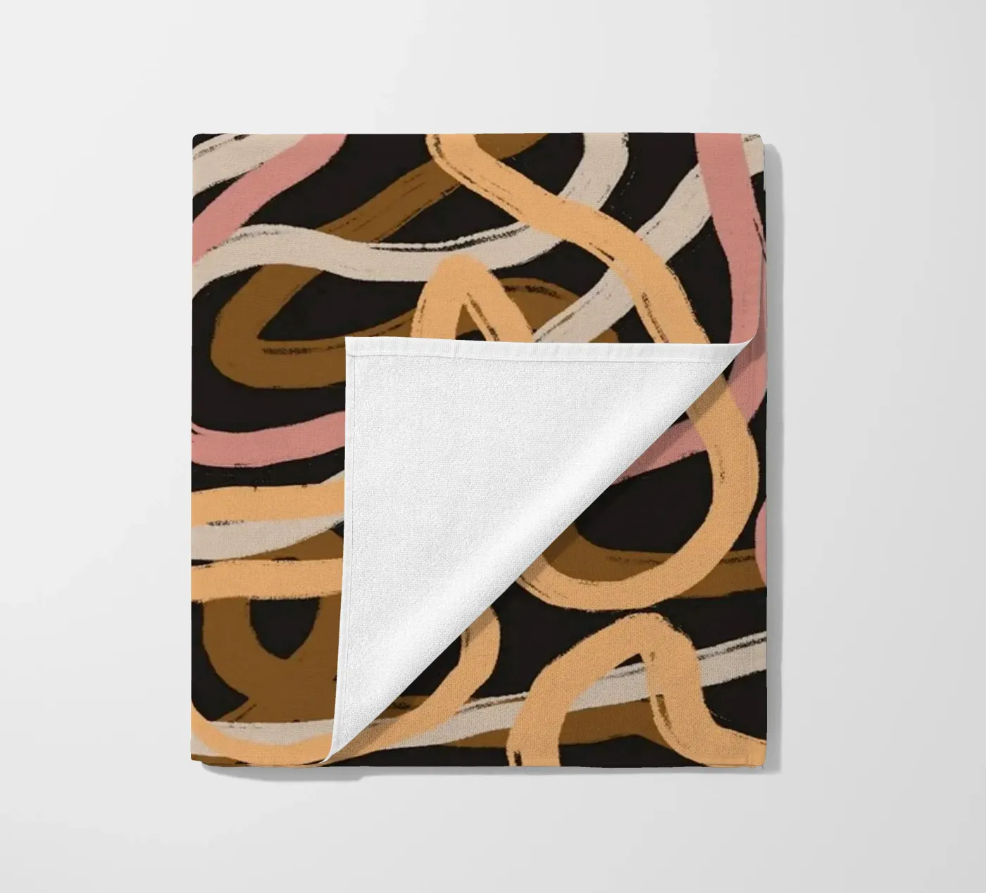 Verworren Strandtuch von Little Dean