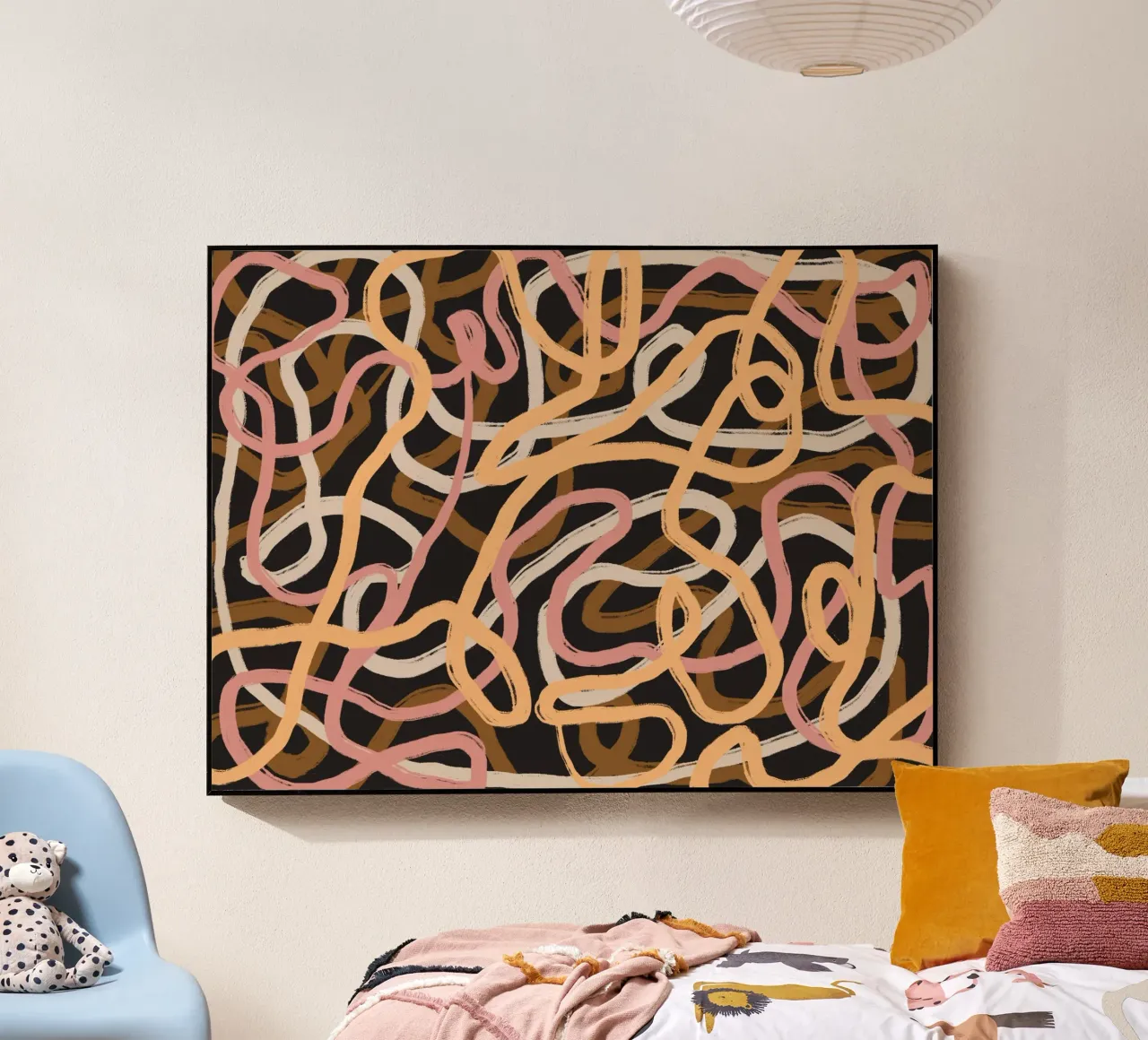 Verwarde acryl van Little Dean