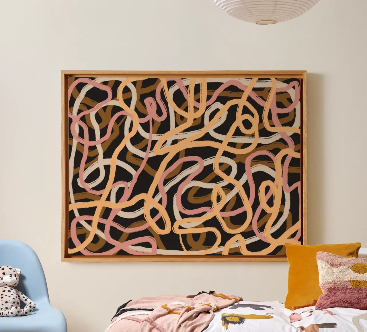 Tangled tela da Little Dean