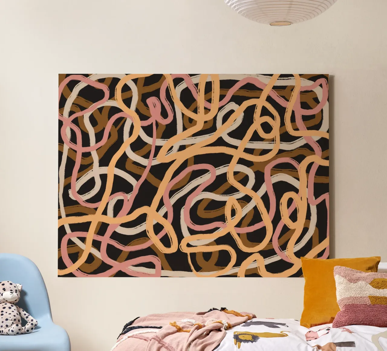 Tangled tela da Little Dean