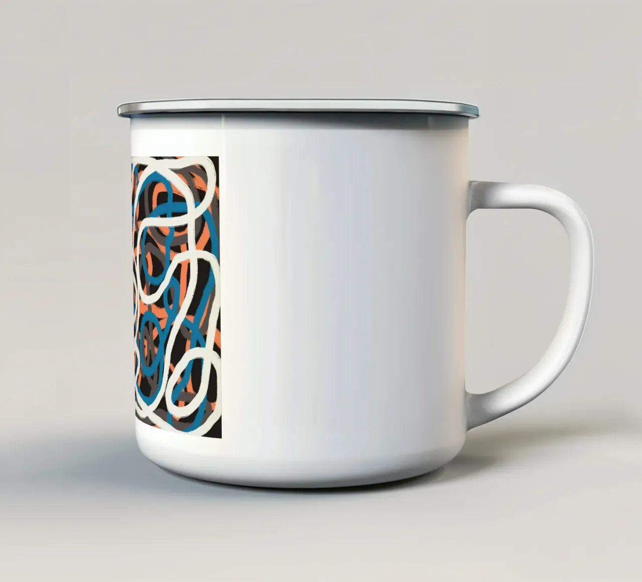 Tangled 02 tazza in smalto da Little Dean