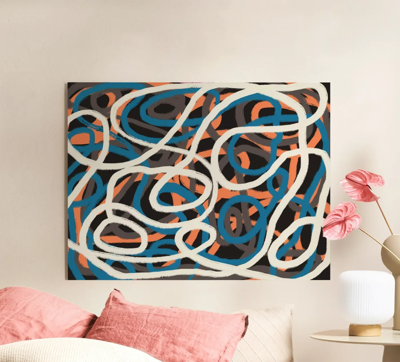 Tangled 02 acrylic glass by Little Dean
