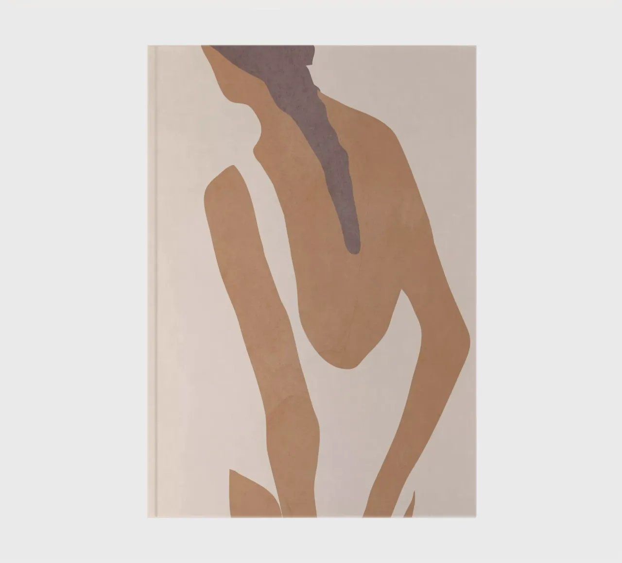 abstract minimal girl notebook by ThingDesign