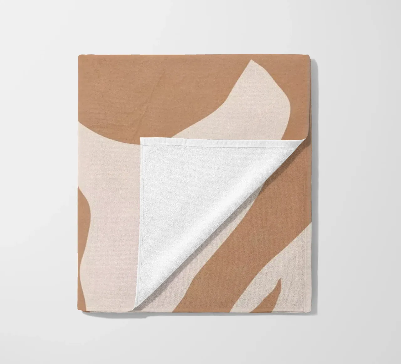 Ragazza astratta e minimale telo mare da ThingDesign