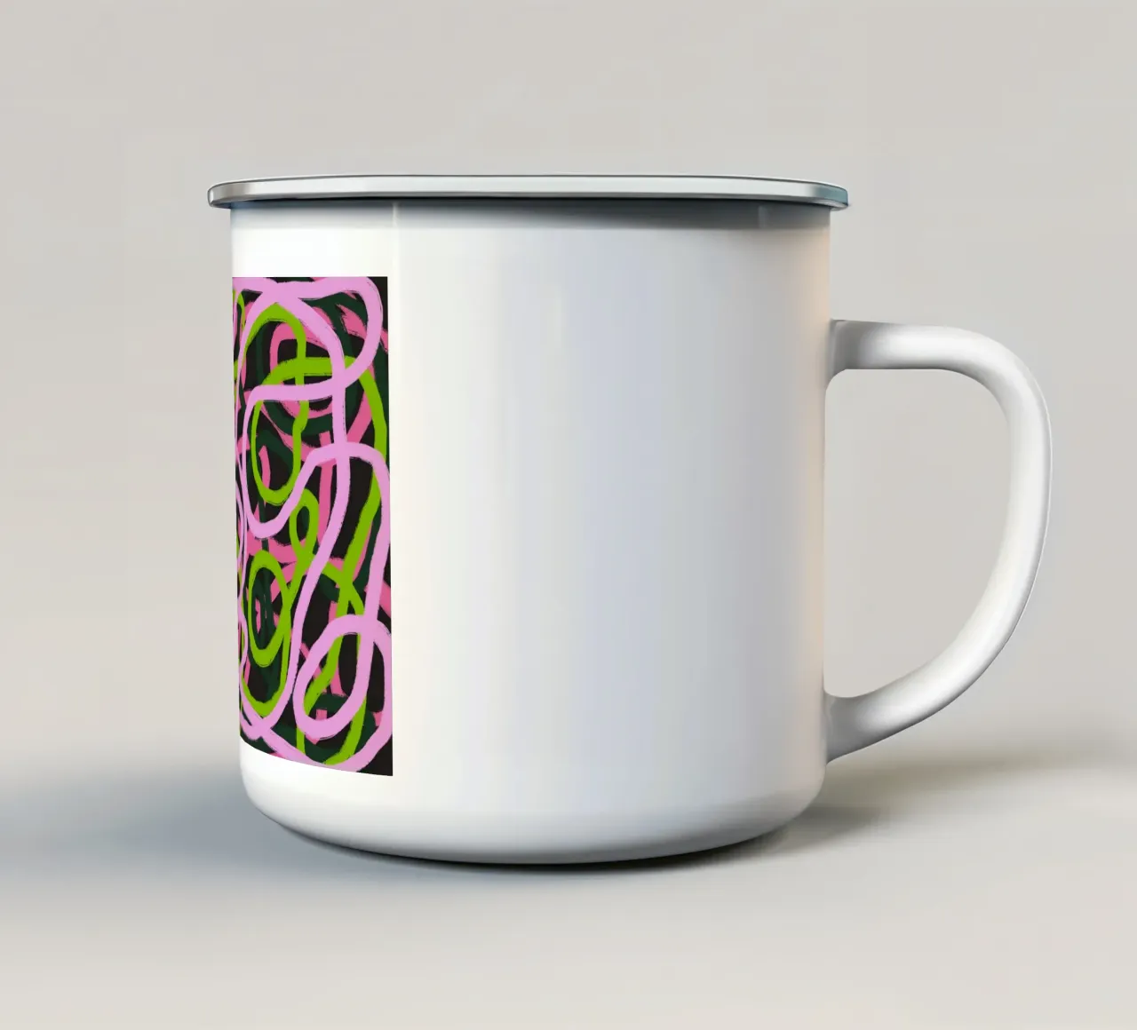 Tangled 03 tazza in smalto da Little Dean
