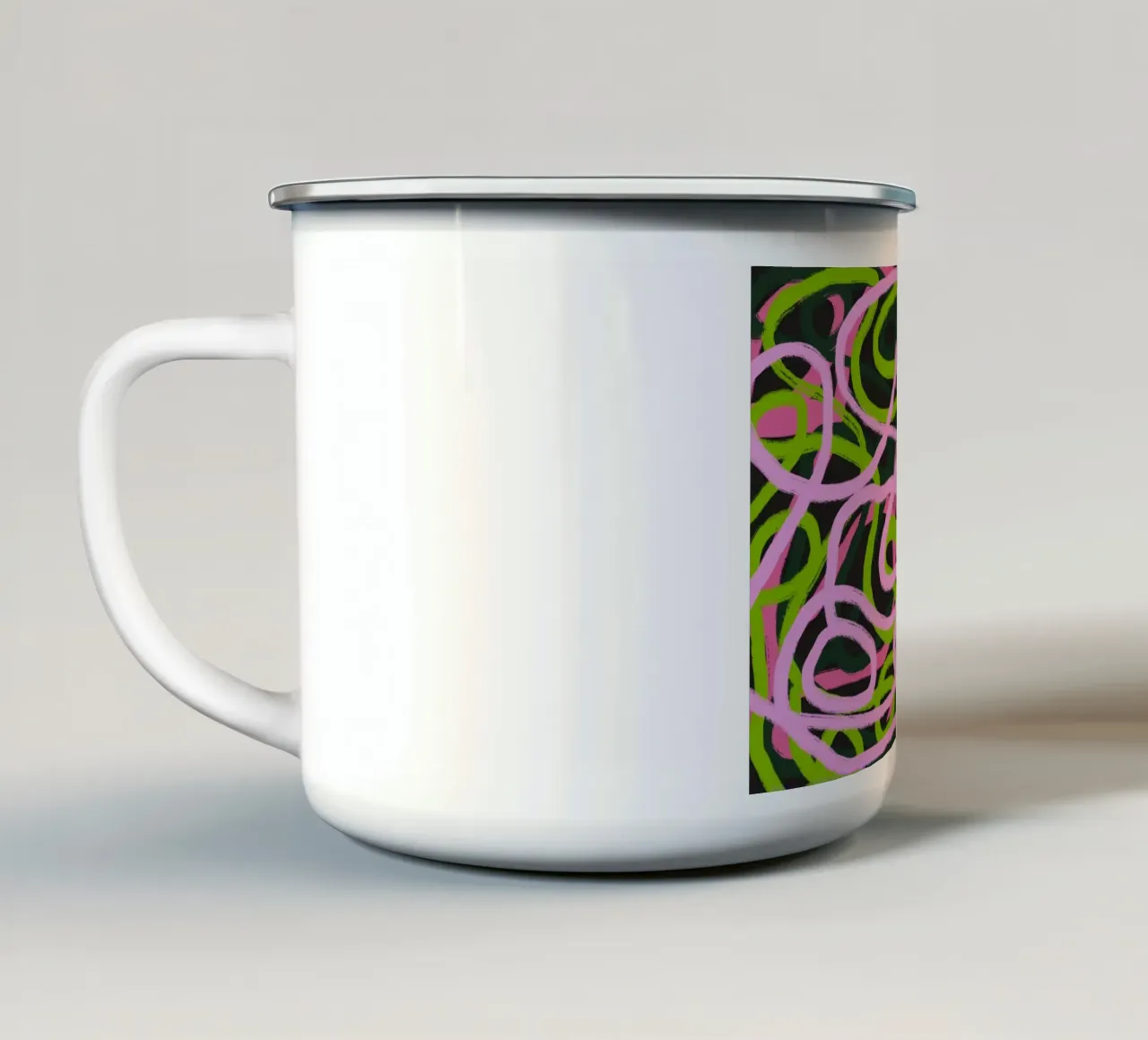 Tangled 03 tazza in smalto da Little Dean