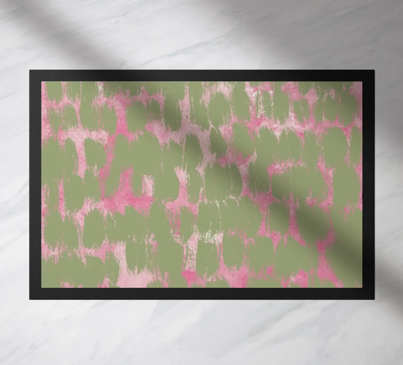 Motif de petits coups de pinceau paillasson de Little Dean