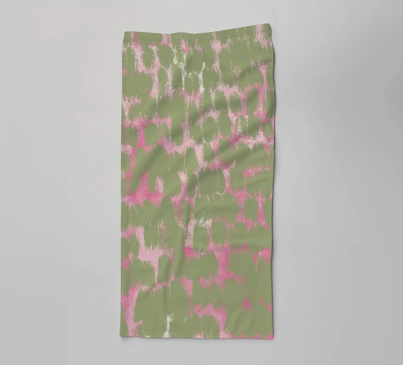 Motif de petits coups de pinceau serviette de bain de Little Dean