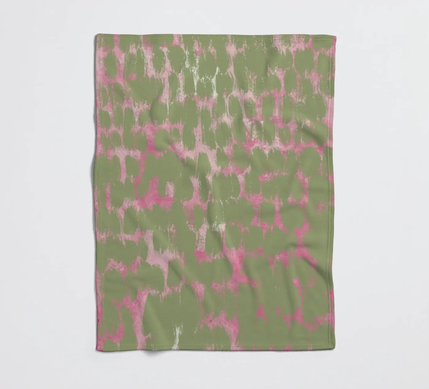 Motif de petits coups de pinceau plaid polaire de Little Dean