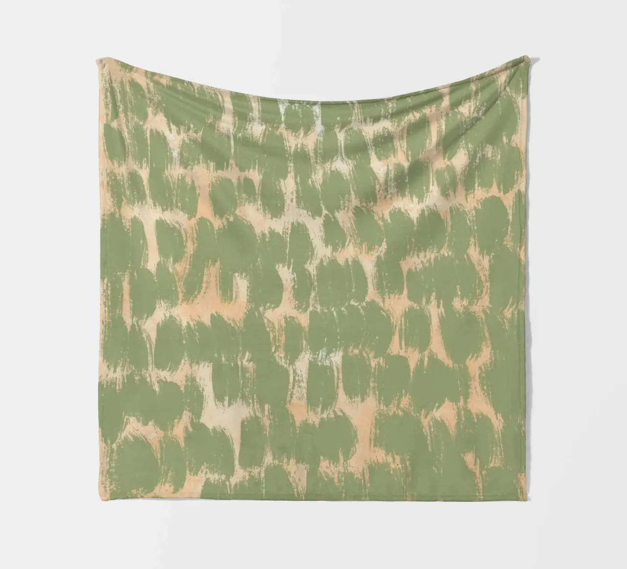 Tiny brushstrokes pattern 02 fleece blanket by Little Dean