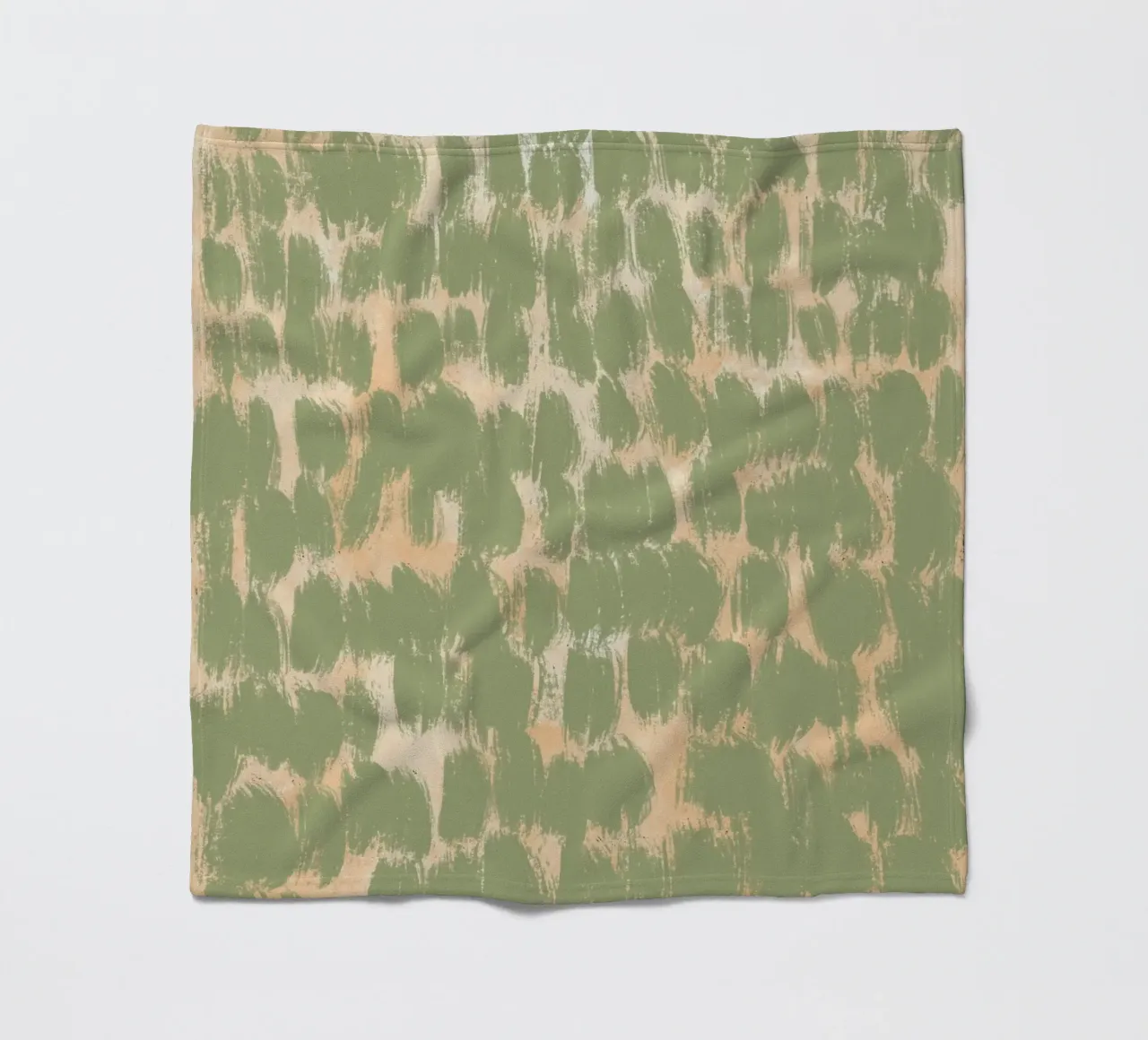 Tiny brushstrokes pattern 02 fleece blanket by Little Dean