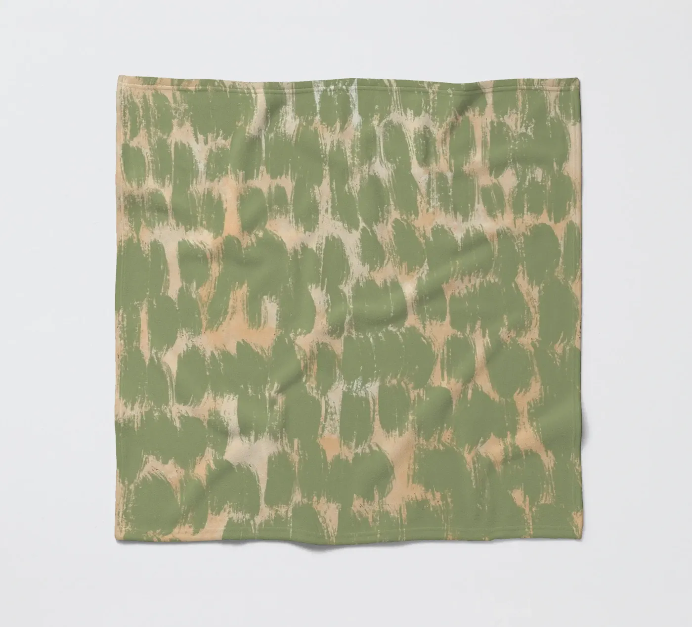 Tiny brushstrokes pattern 02 Fleecedecke von Little Dean