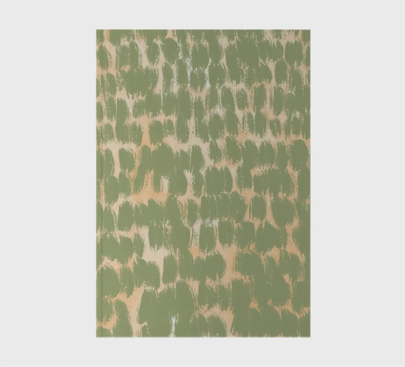 Tiny brushstrokes pattern 02 notebook by Little Dean