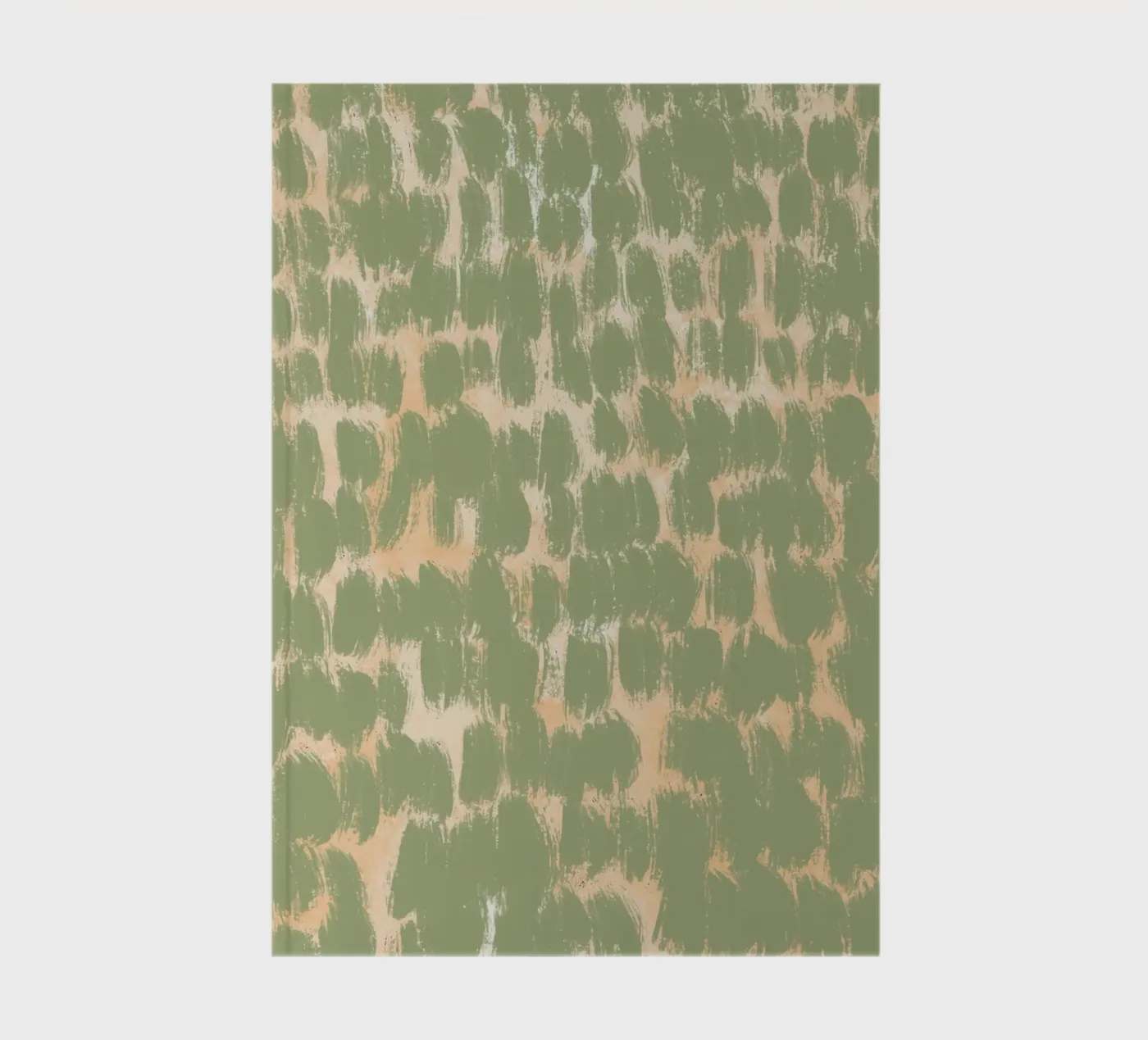 Tiny brushstrokes pattern 02 notebook by Little Dean