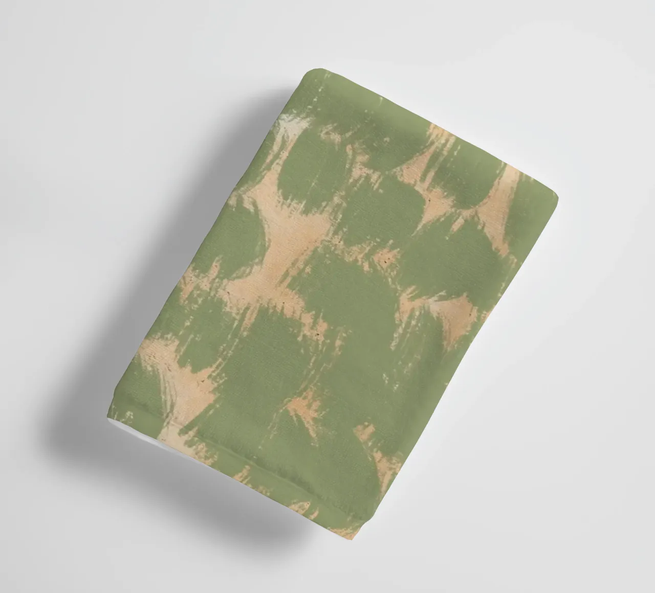 Tiny brushstrokes pattern 02 towel by Little Dean