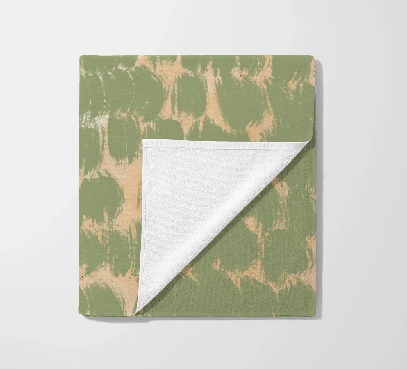 Tiny brushstrokes pattern 02 serviette de plage de Little Dean