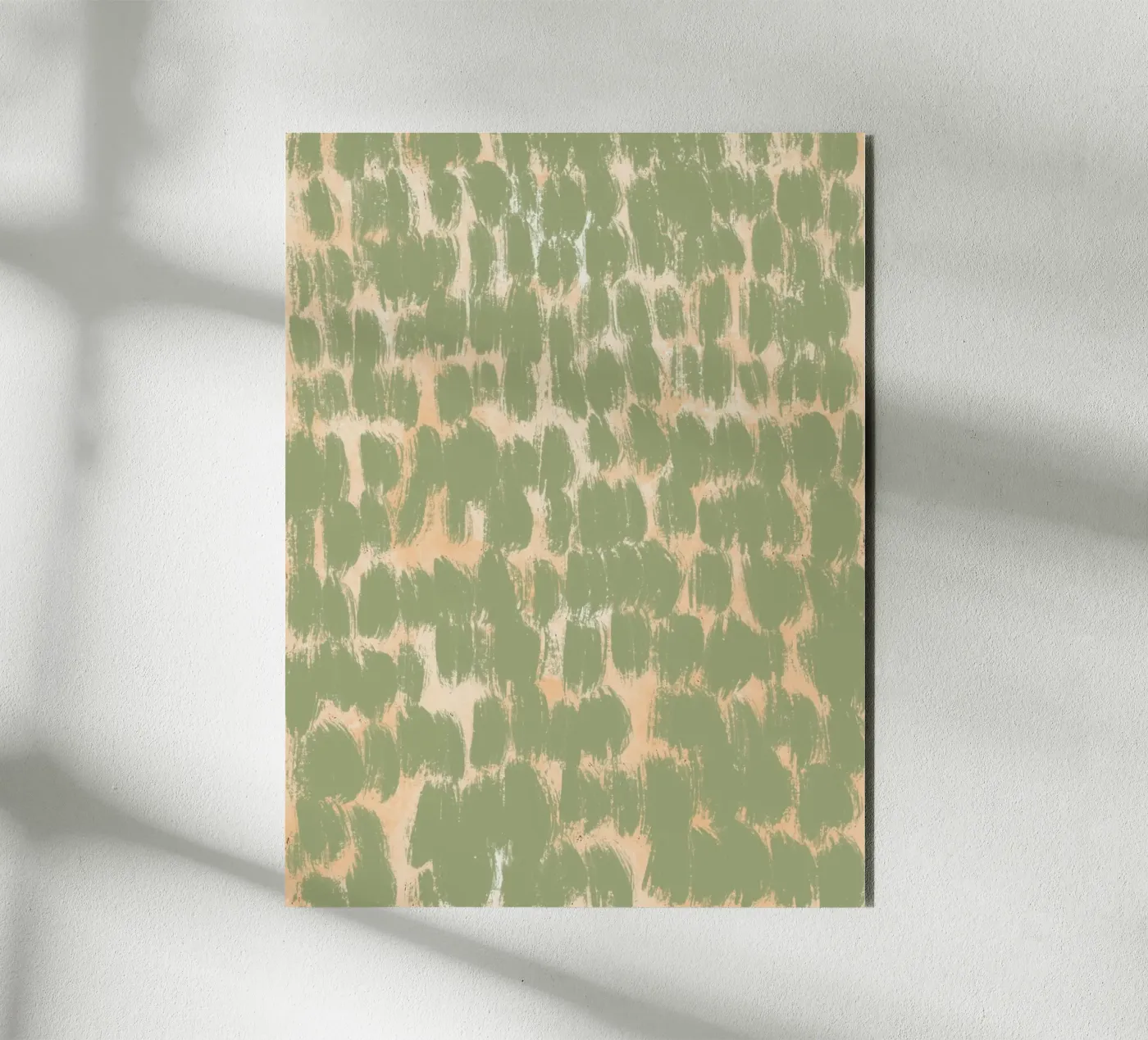 Tiny brushstrokes pattern 02 forex plate by Little Dean