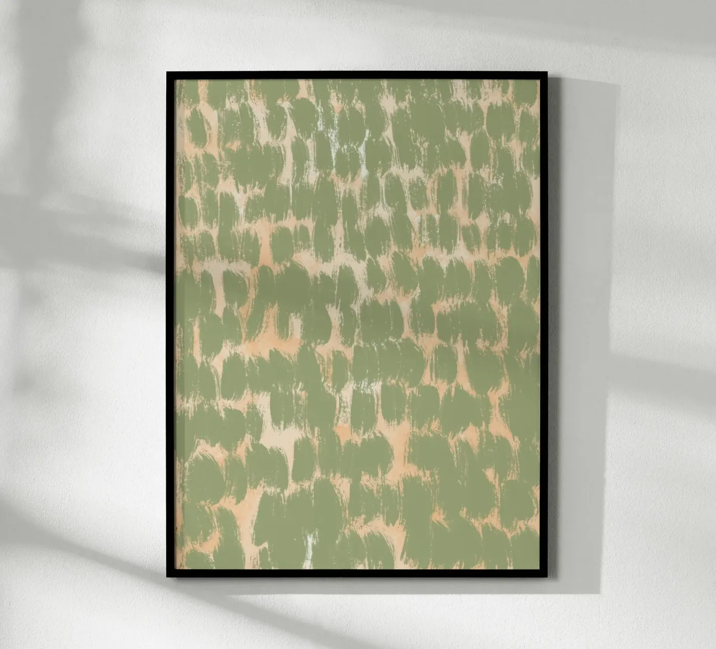 Tiny brushstrokes pattern 02 poster da Little Dean