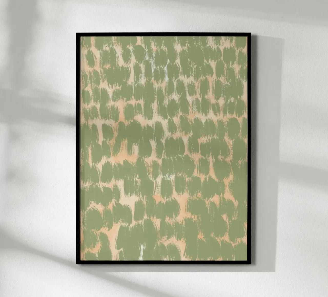 Tiny brushstrokes pattern 02 poster by Little Dean