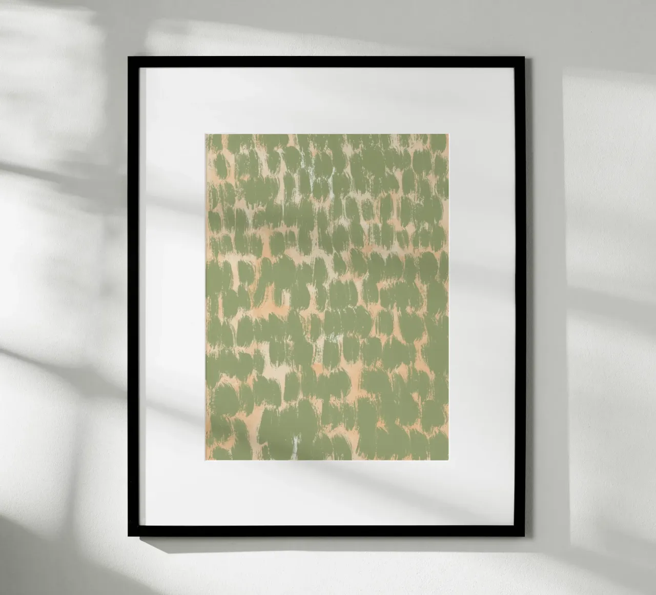 Tiny brushstrokes pattern 02 poster by Little Dean