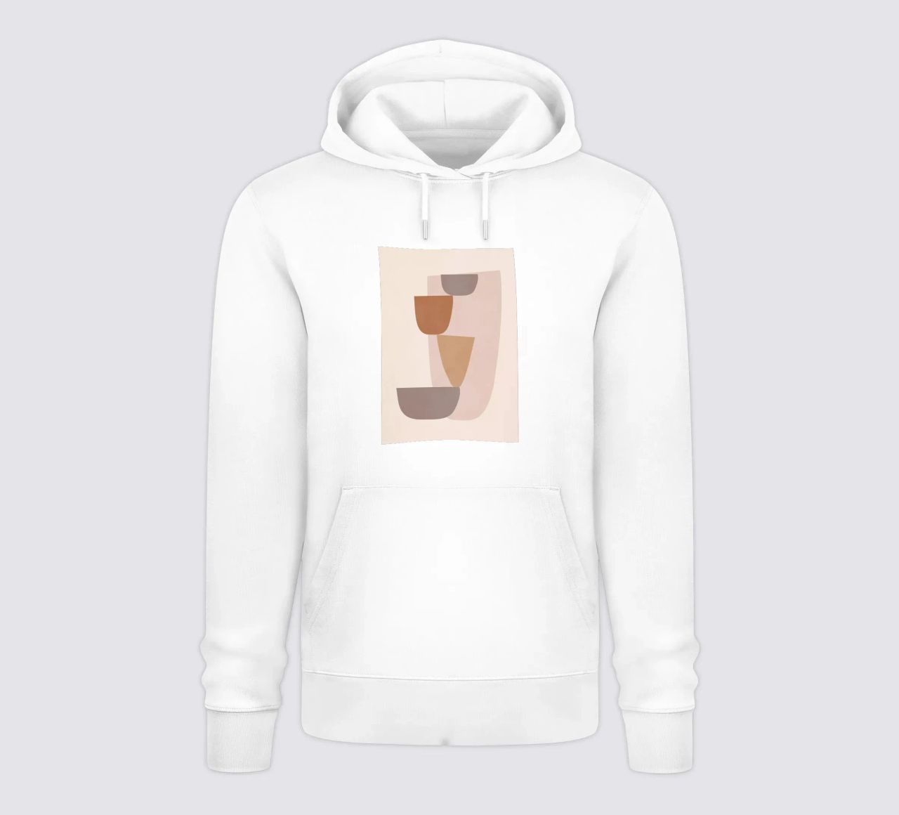 astratto minimo 25 felpa con cappuccio da ThingDesign