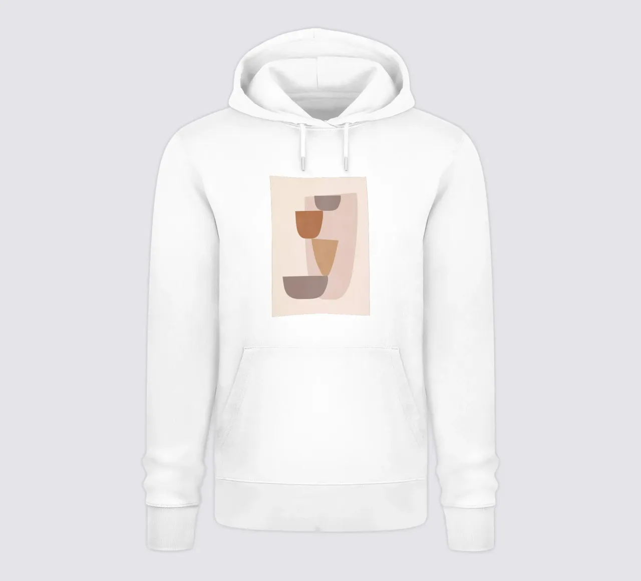 abstracto mínimo 25 sudadera con capucha de ThingDesign