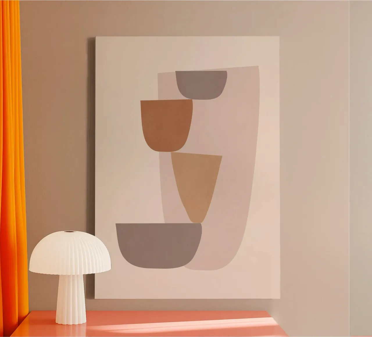 abstract minimal 25 canvas by ThingDesign
