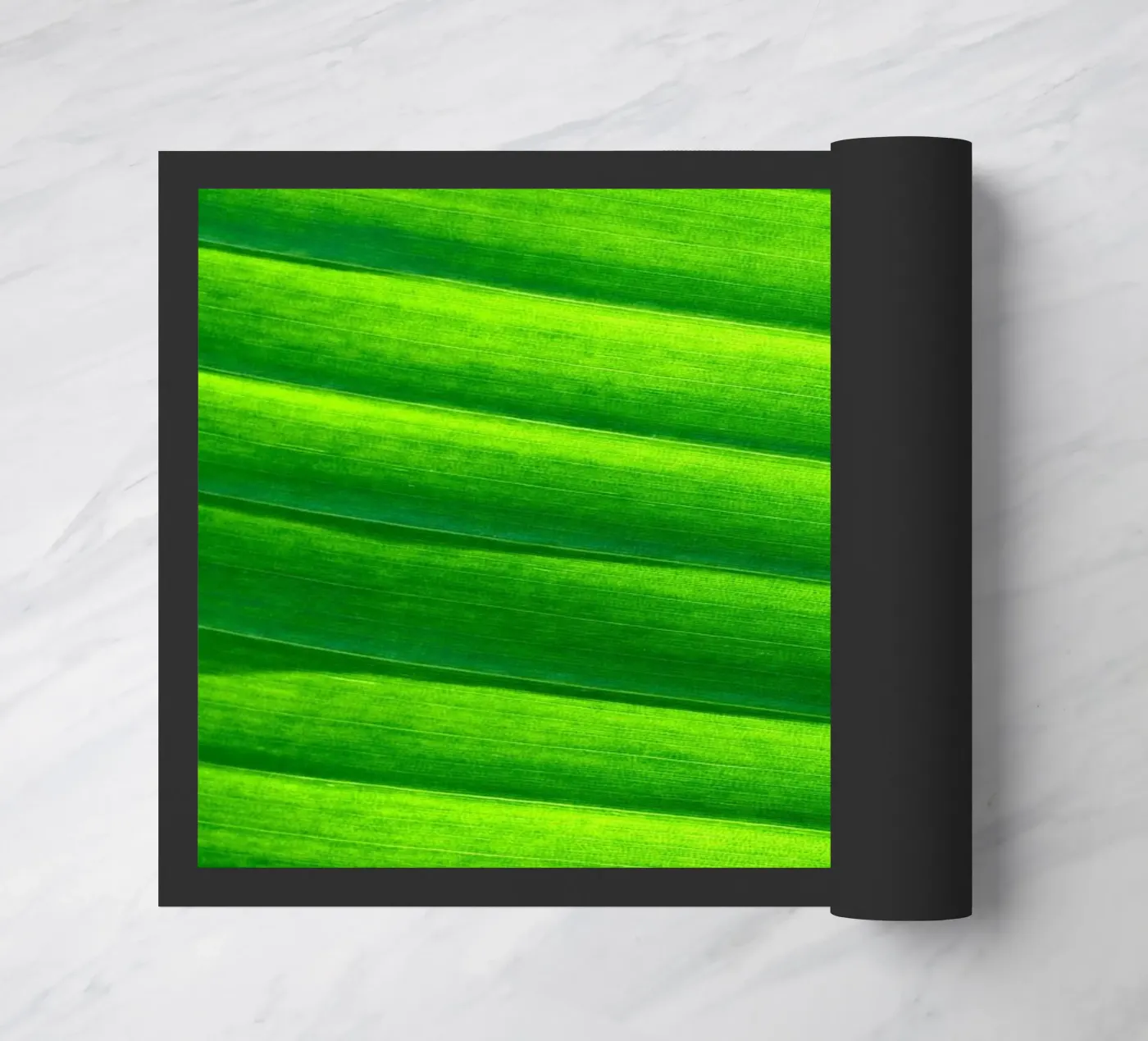 leaf green doormat by Earthly Visions