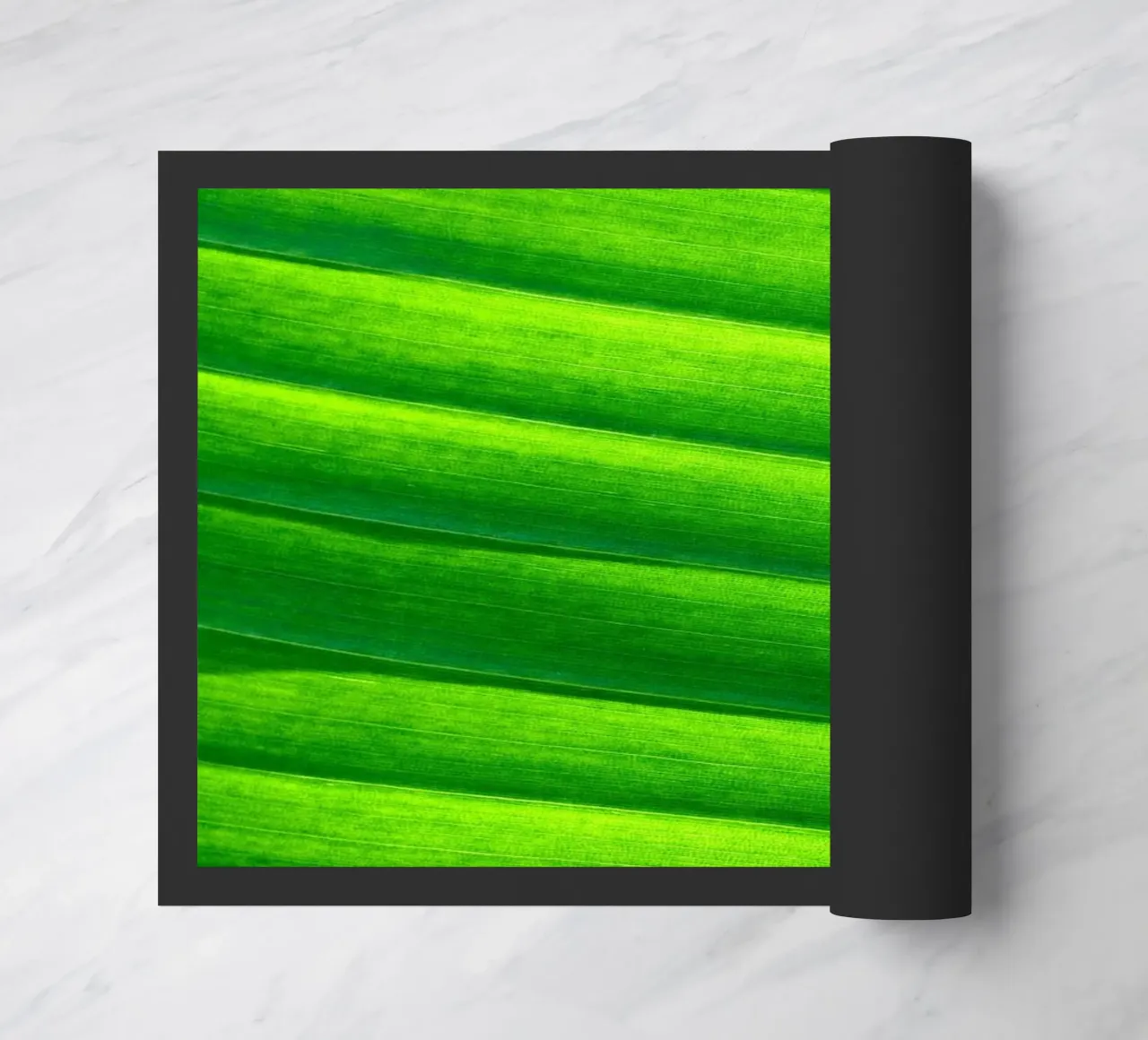 leaf green doormat by Earthly Visions