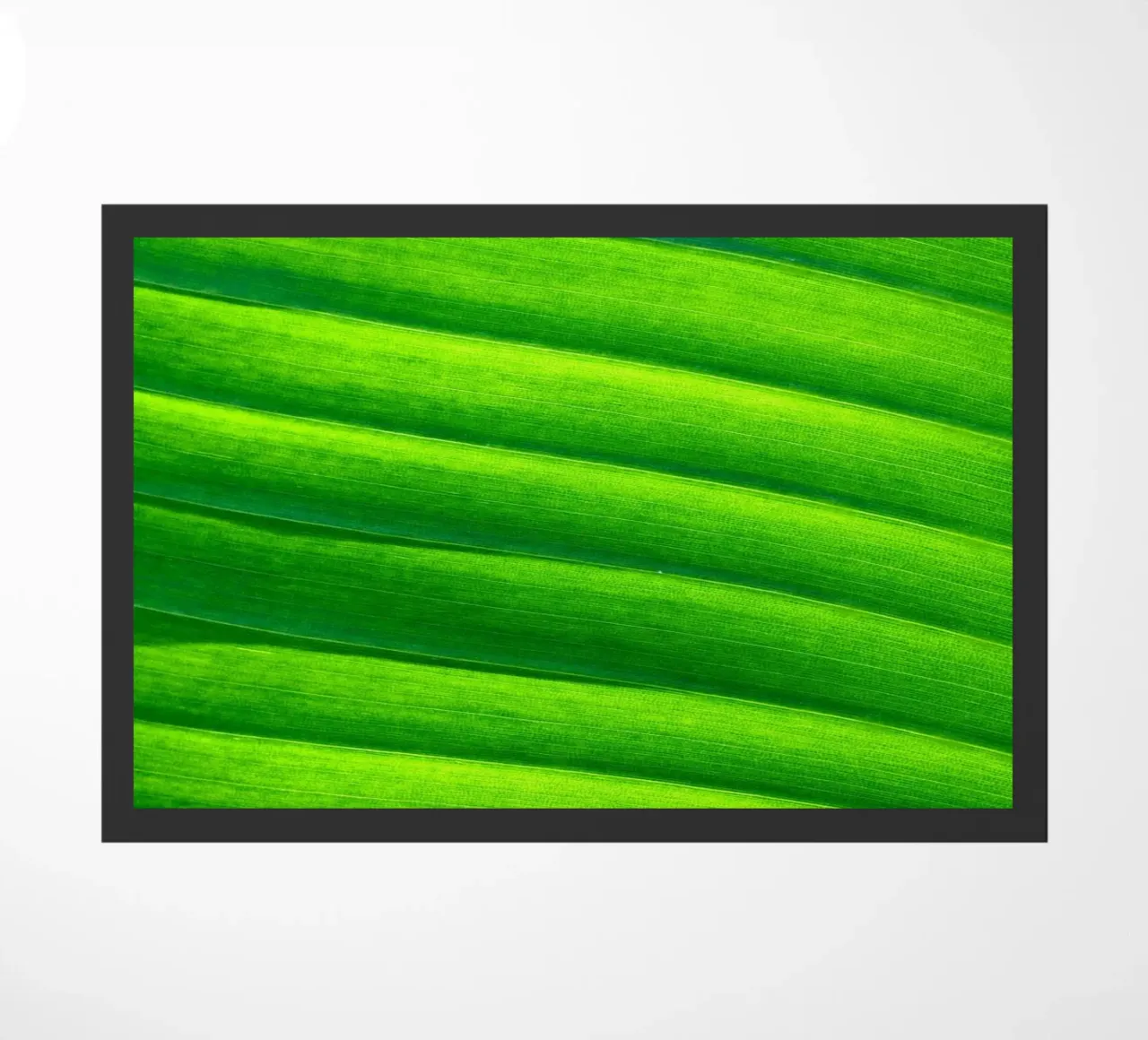 leaf green doormat by Earthly Visions