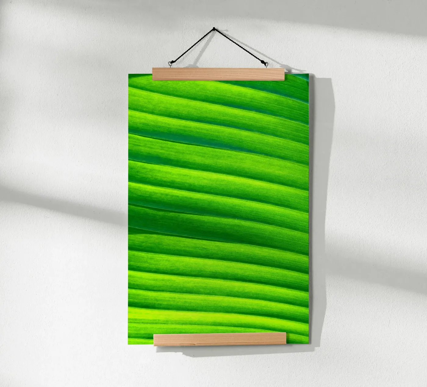 leaf green poster by Earthly Visions