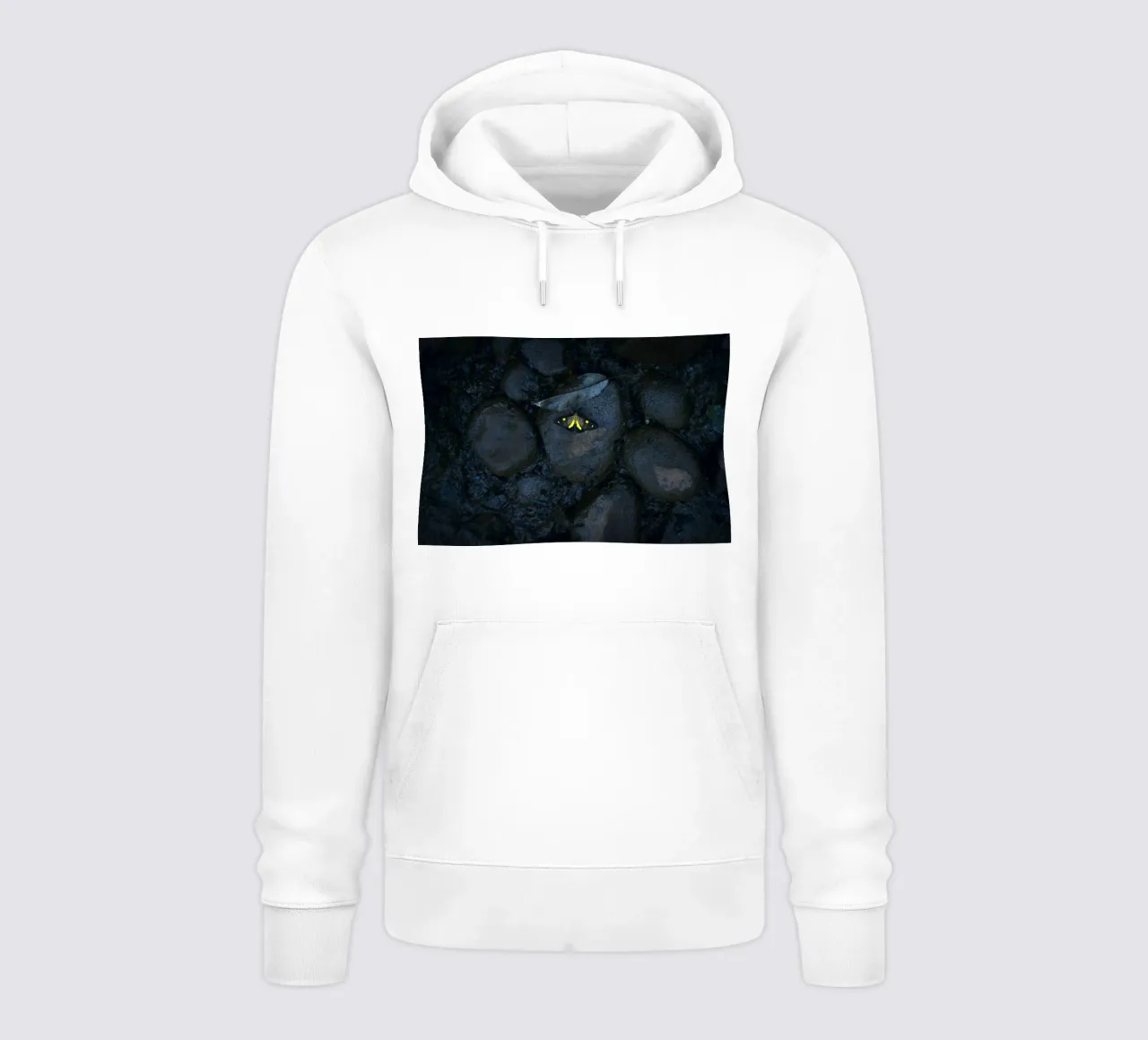 farfalla gialla felpa con cappuccio da Earthly Visions