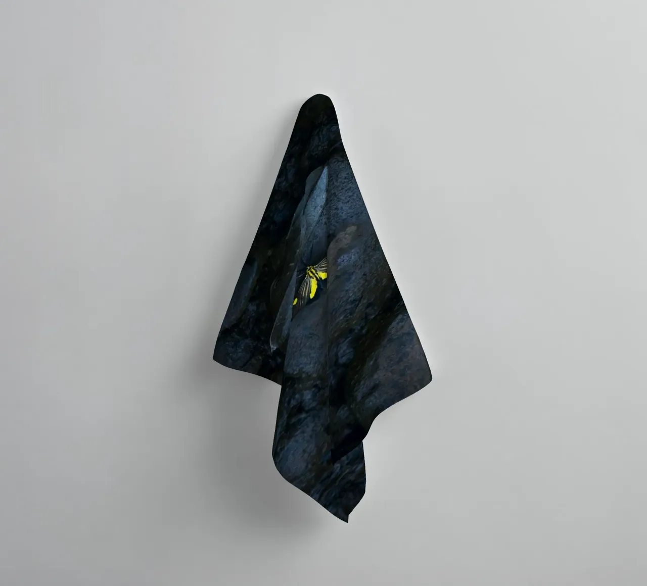 papillon jaune serviette de bain de Earthly Visions