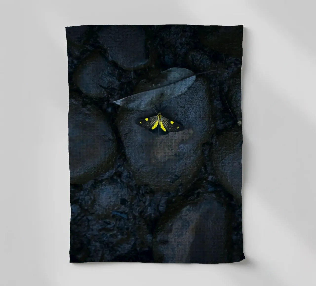 papillon jaune torchon de Earthly Visions