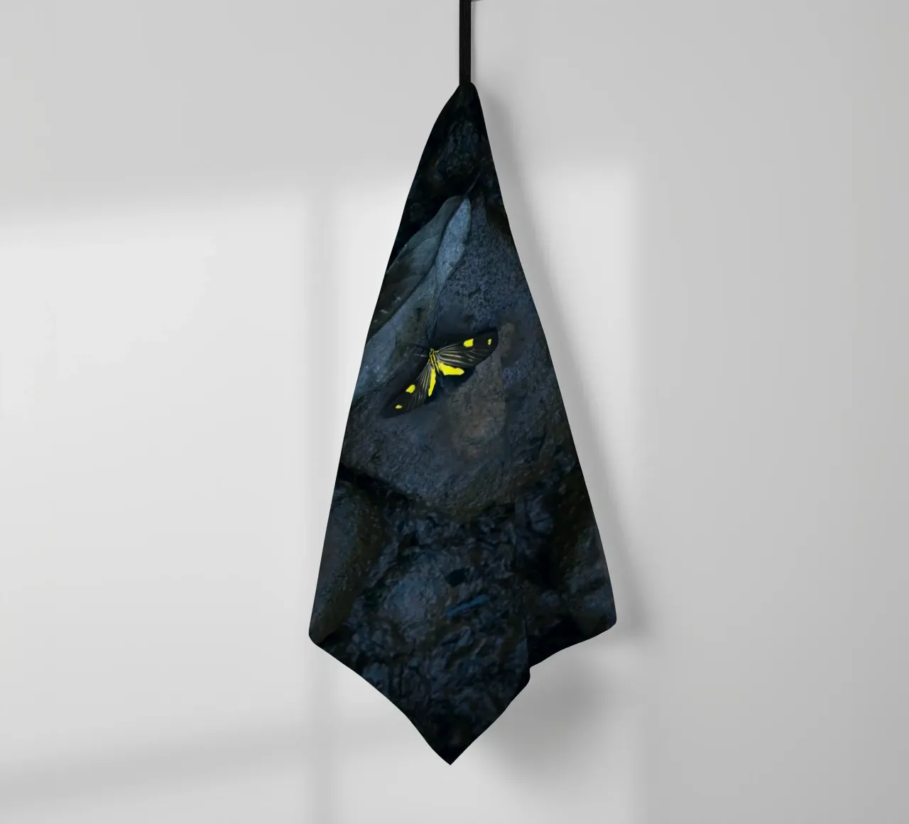 papillon jaune torchon de Earthly Visions