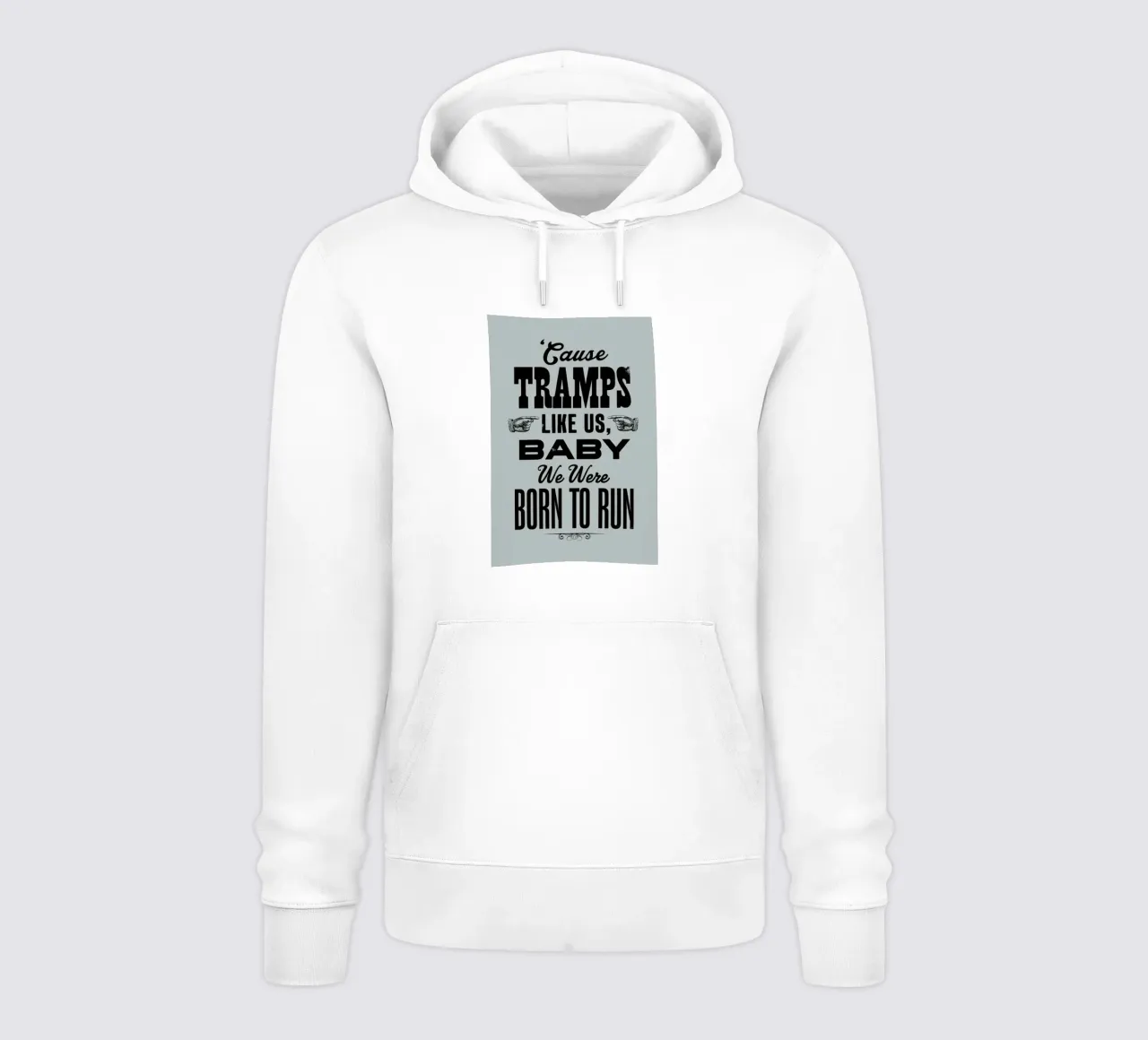 BORN TO RUN sudadera con capucha de The Indoor Type