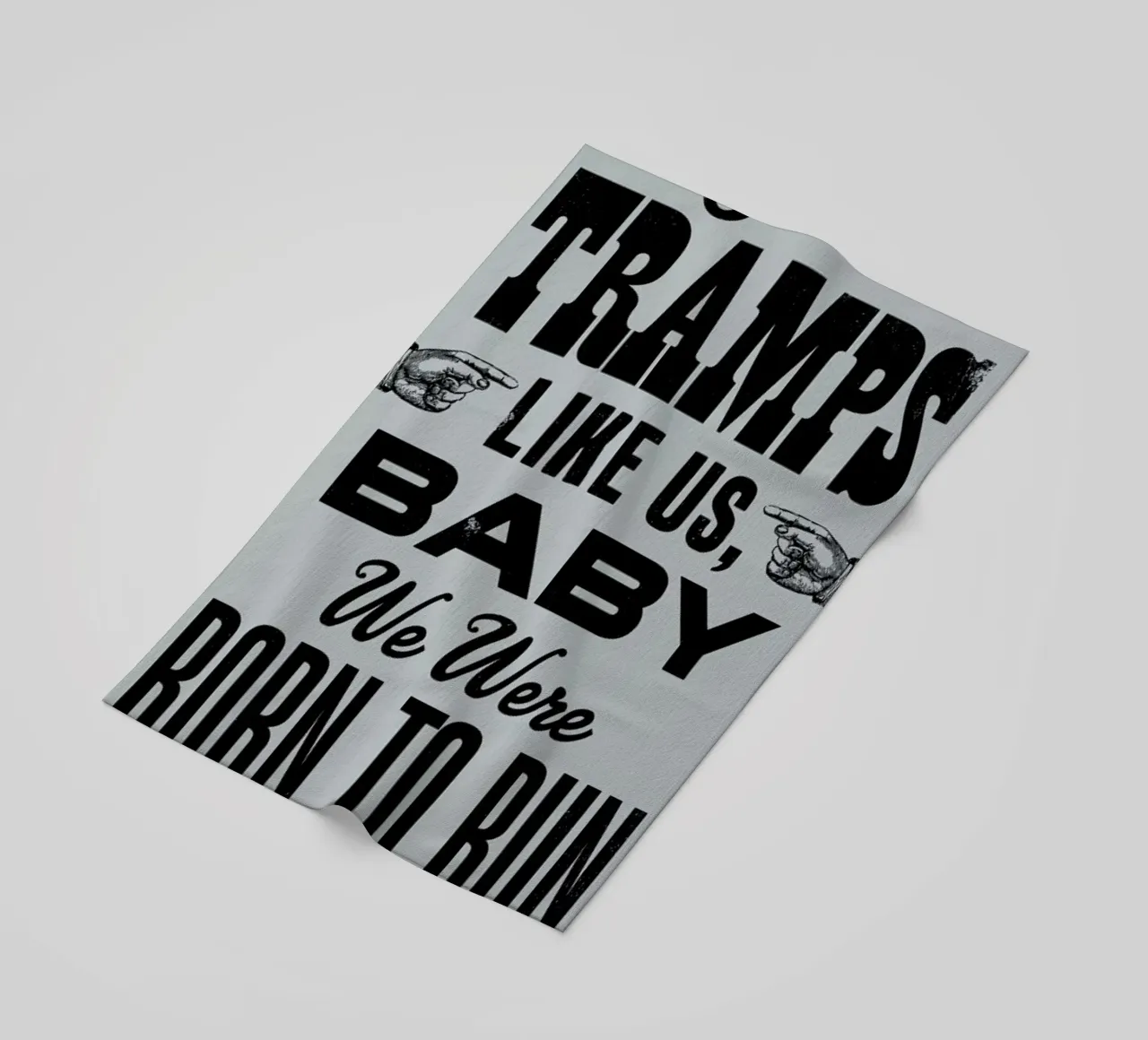 BORN TO RUN telo mare da The Indoor Type