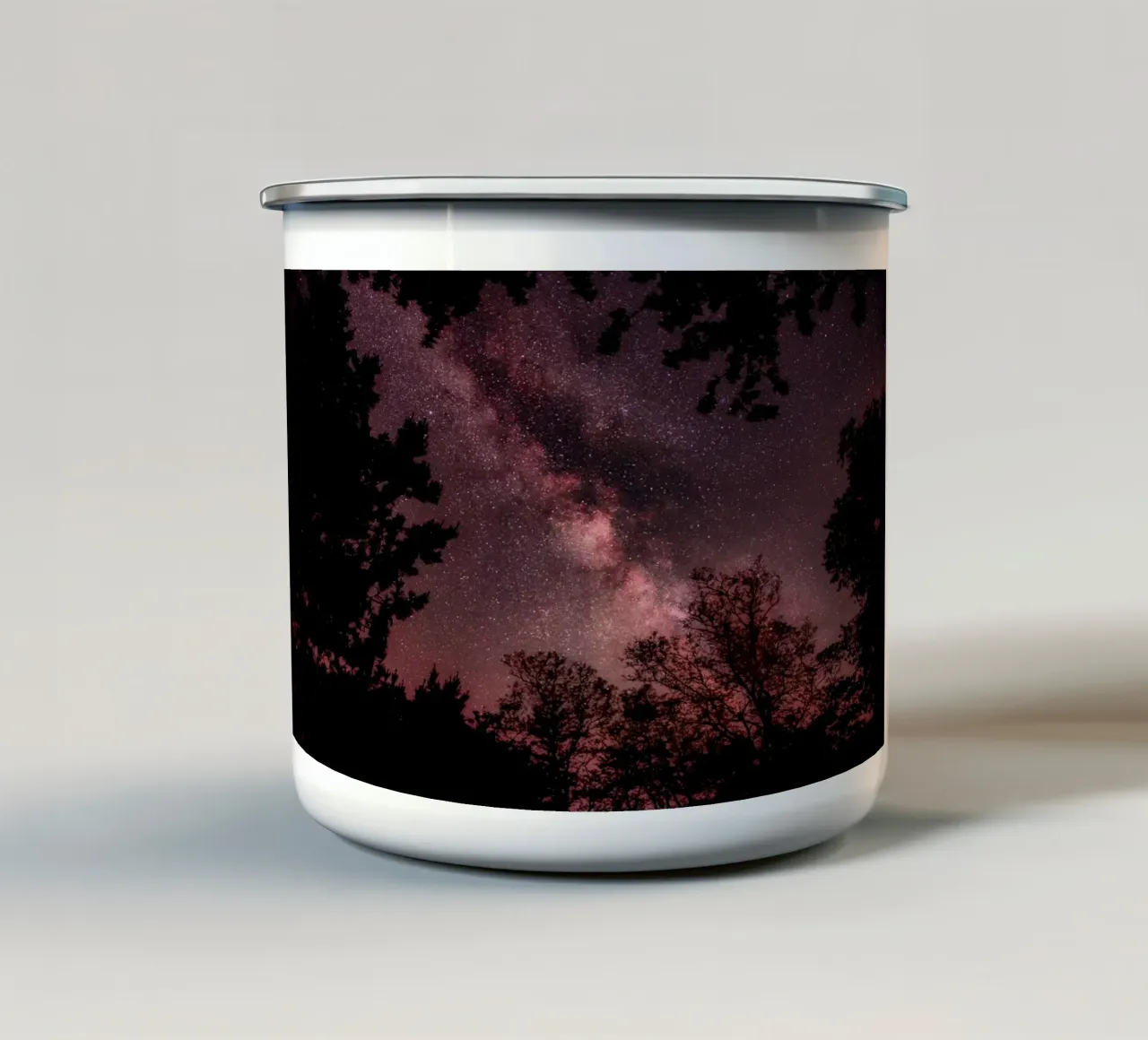 stelle cielo notturno tazza in smalto da Earthly Visions