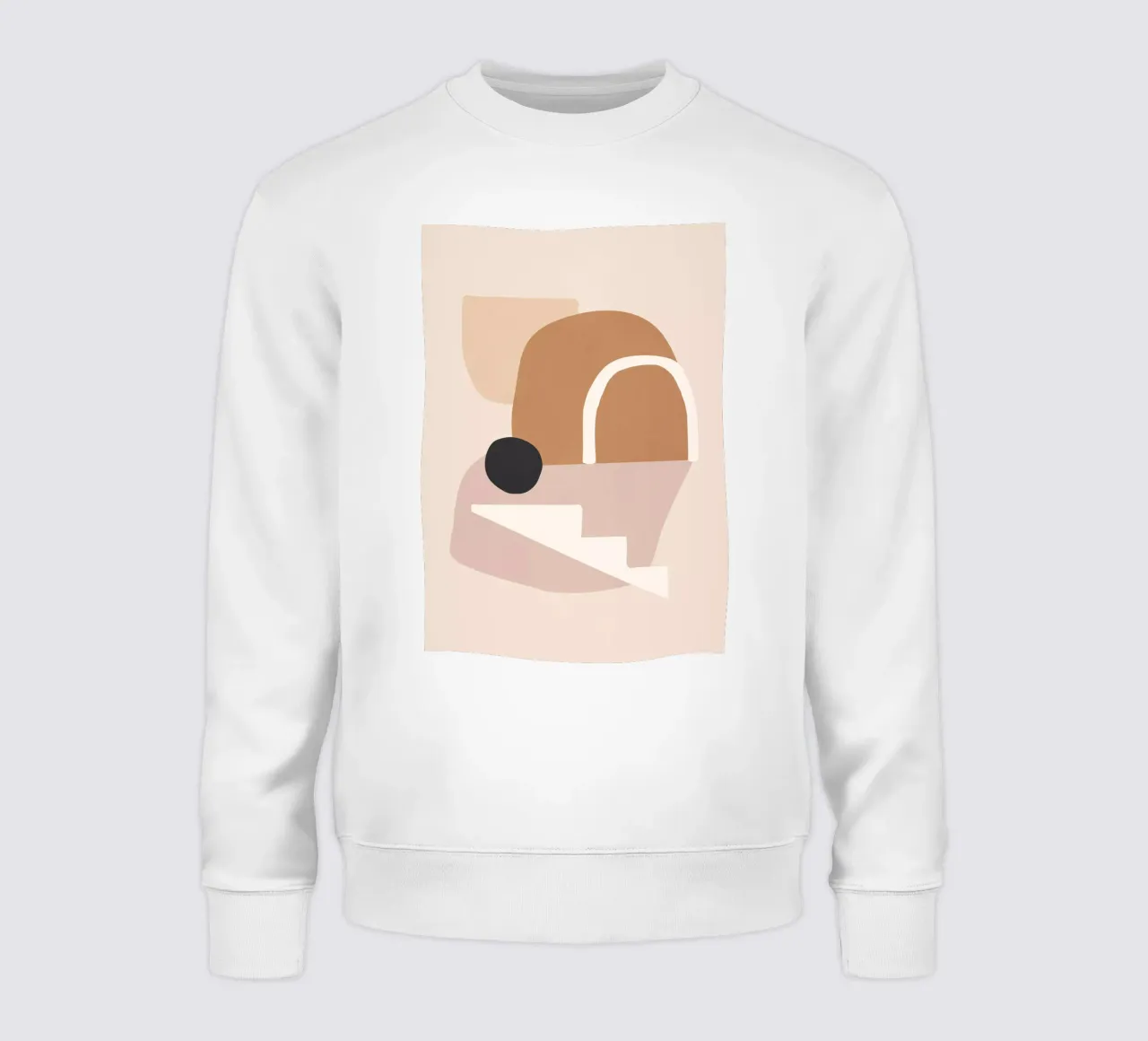 abstract minimaal 24 sweatshirt van ThingDesign