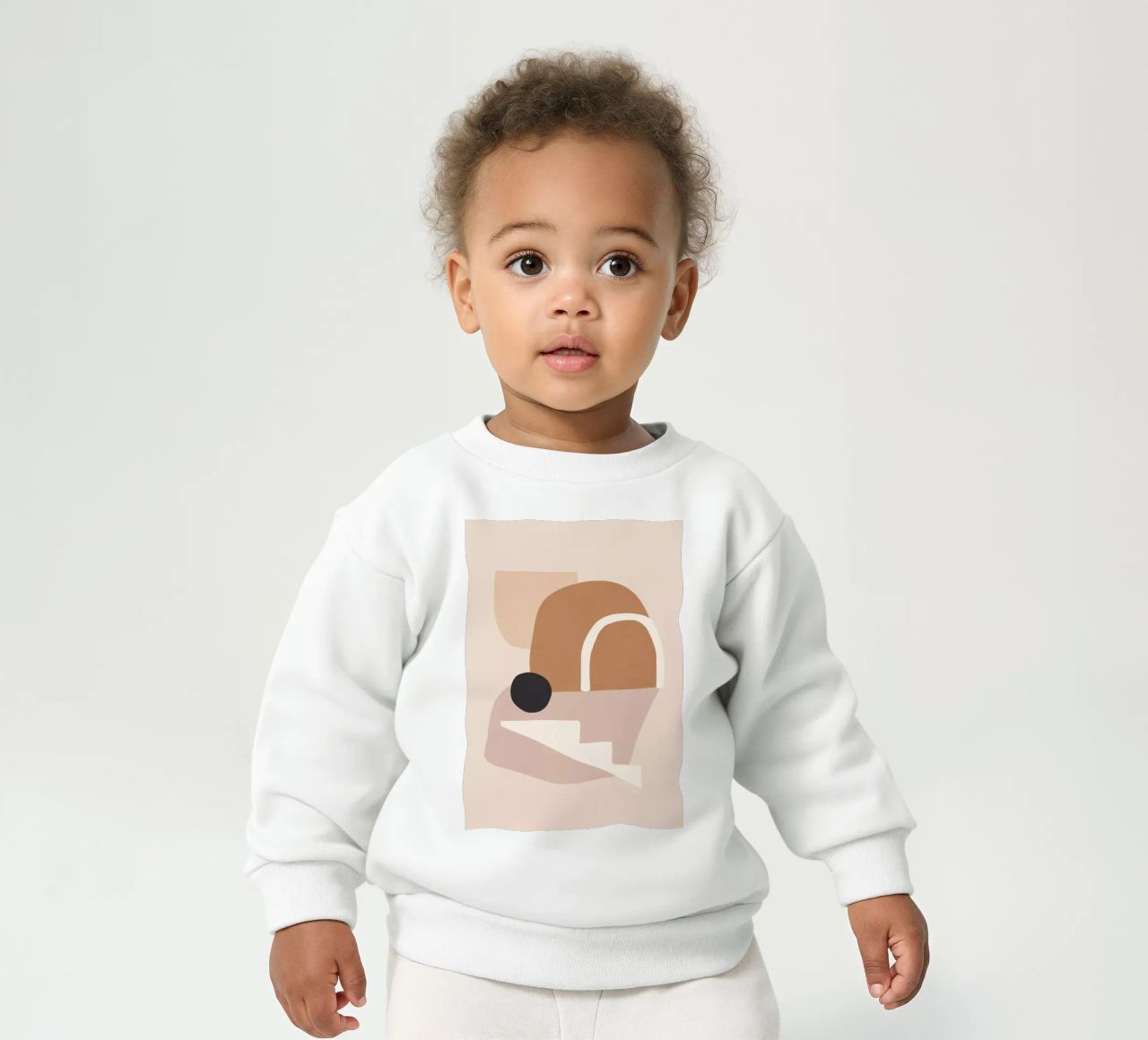 astratto minimo 24 felpa neonato da ThingDesign