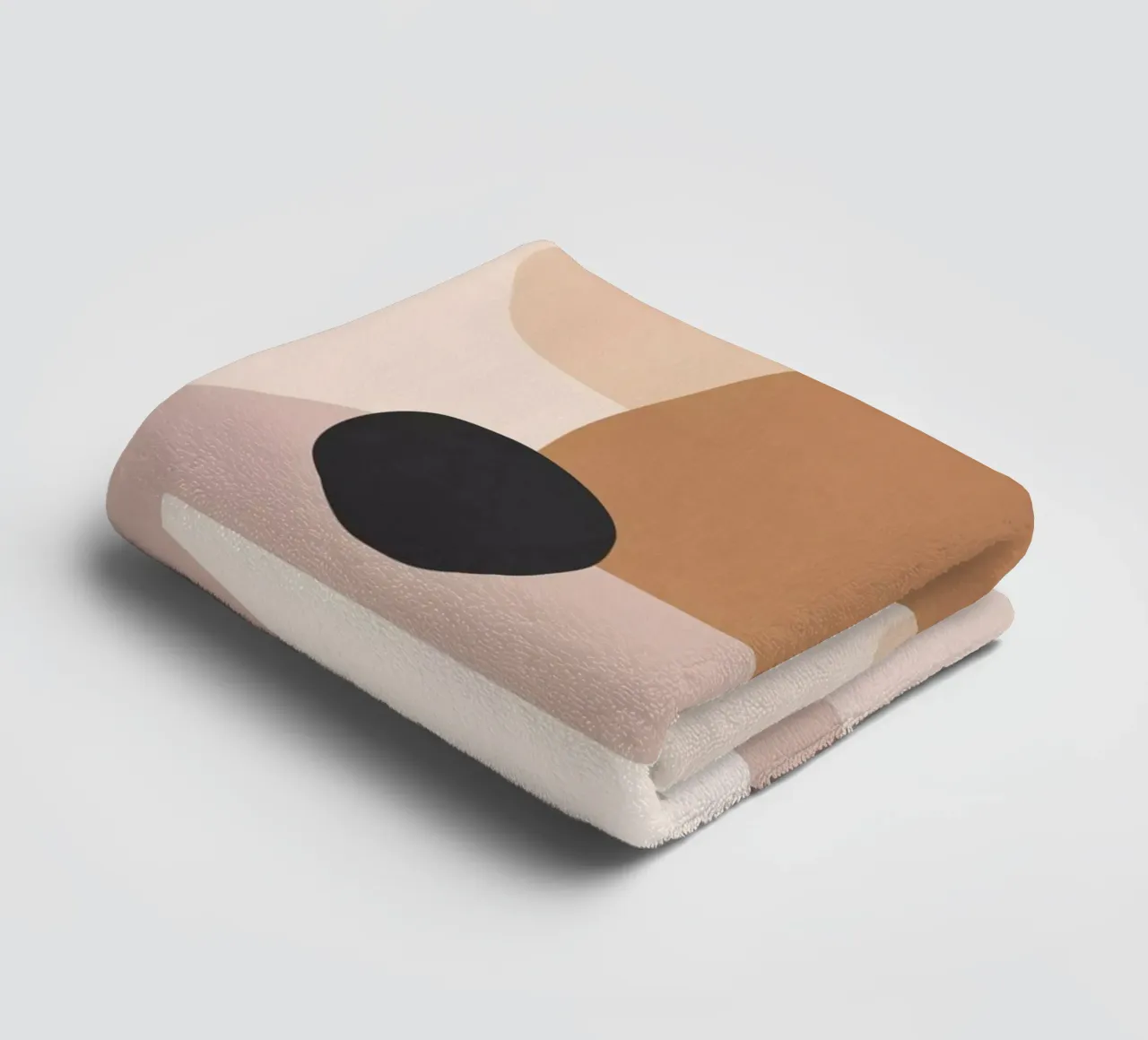 abstract minimaal 24 badhanddoek van ThingDesign