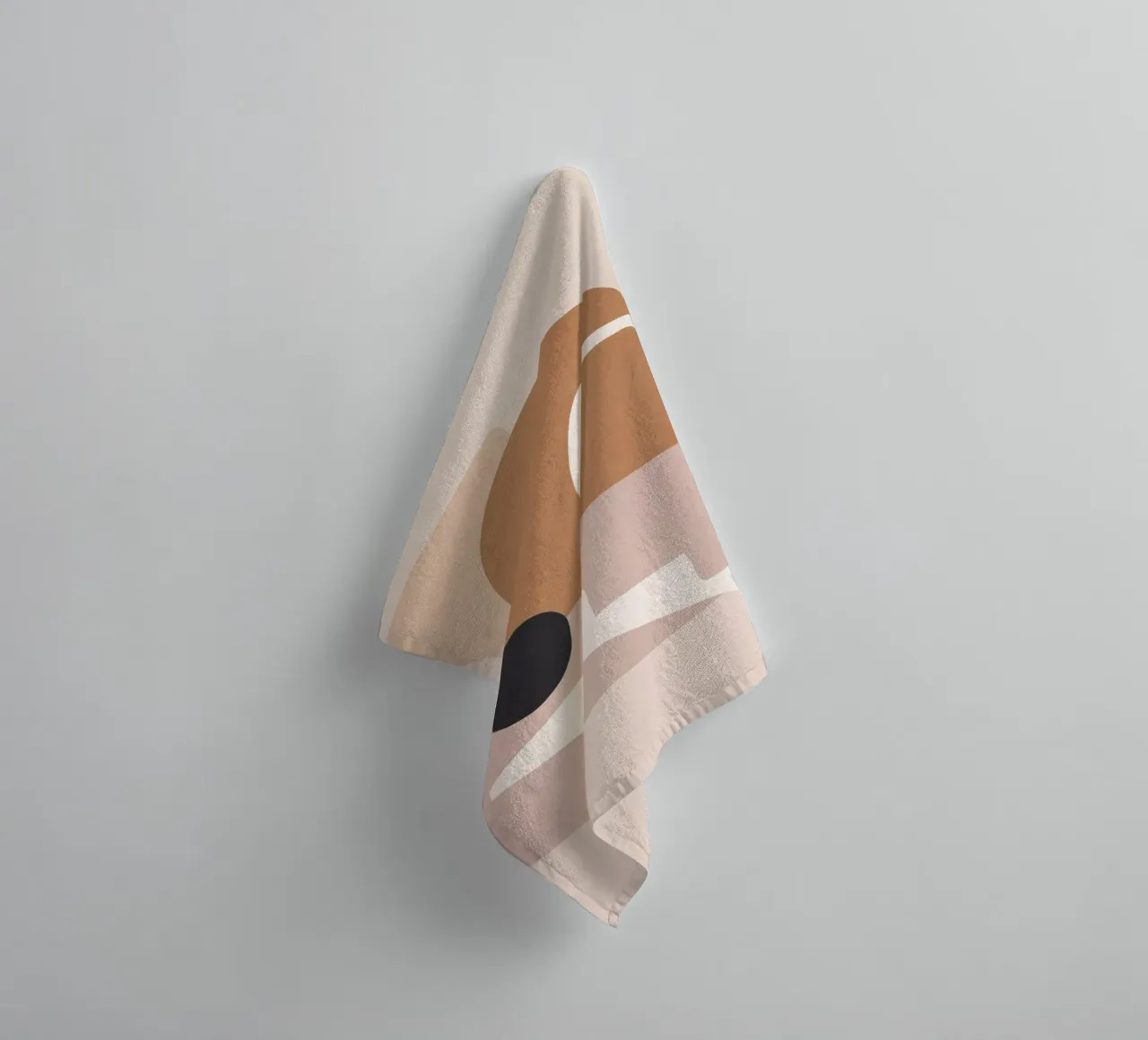 abstract minimaal 24 badhanddoek van ThingDesign