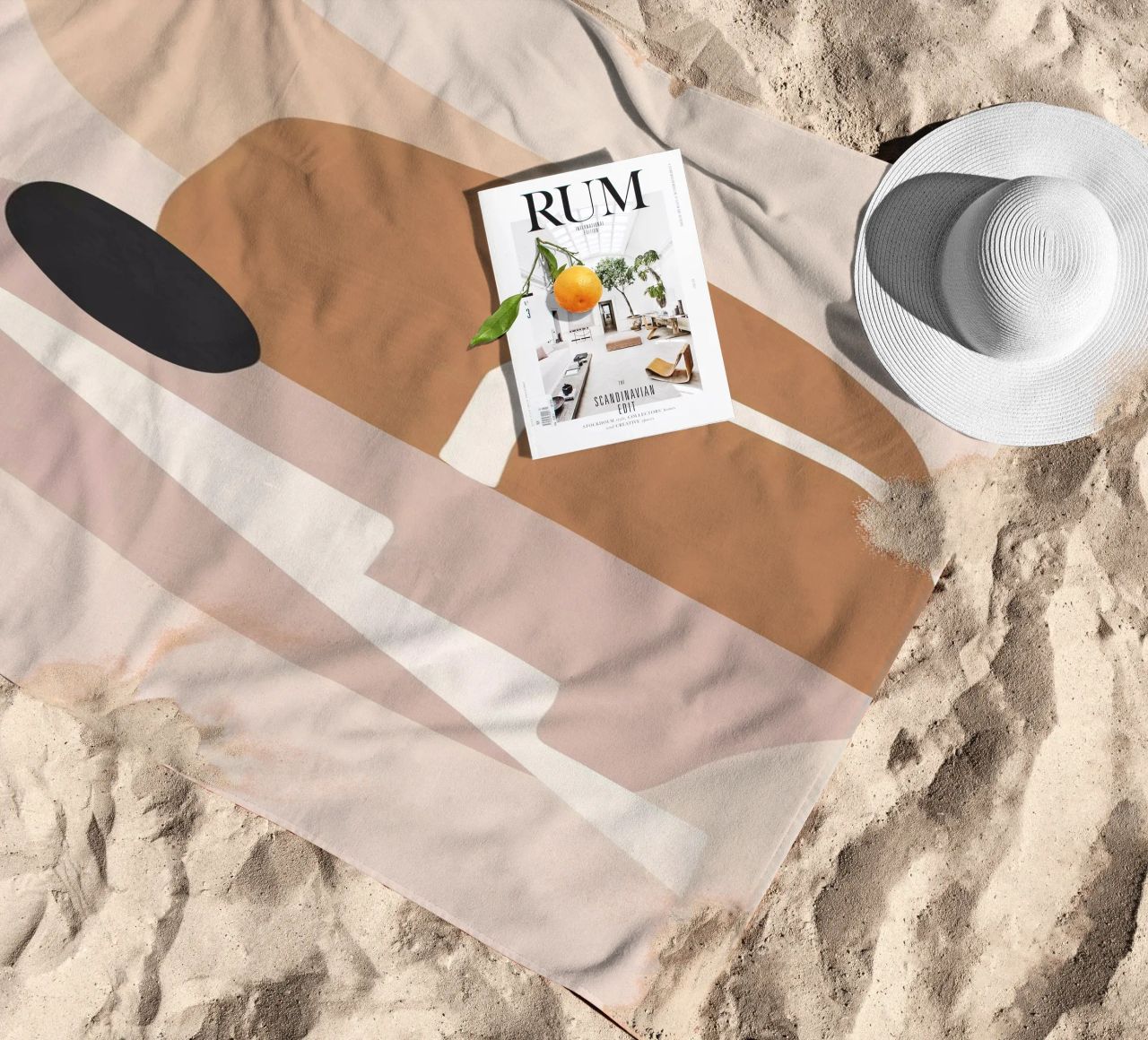 astratto minimo 24 telo mare da ThingDesign